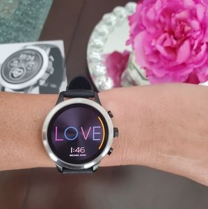 Michael Kors Access Smartwatch Silver & Black